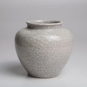 vaso em cerâmica Majólica Karlsruhe
