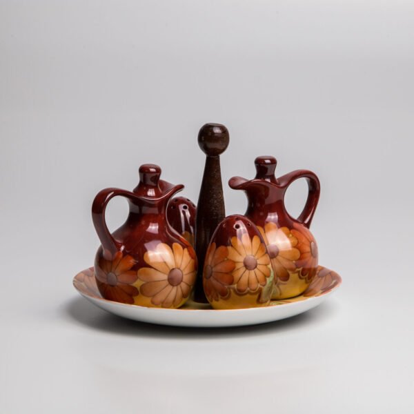 Galheteiro Em Porcelana