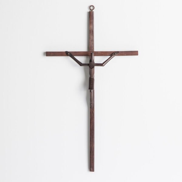Crucifixo Em Madeira De Jacarandá - Imagem 4