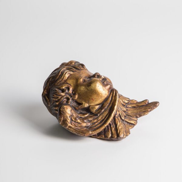 Escultura De Anjo Com Douração - Imagem 9