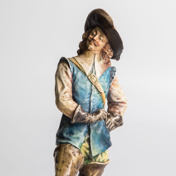 Escultura  Italiana - Mosqueteiro - Imagem 5