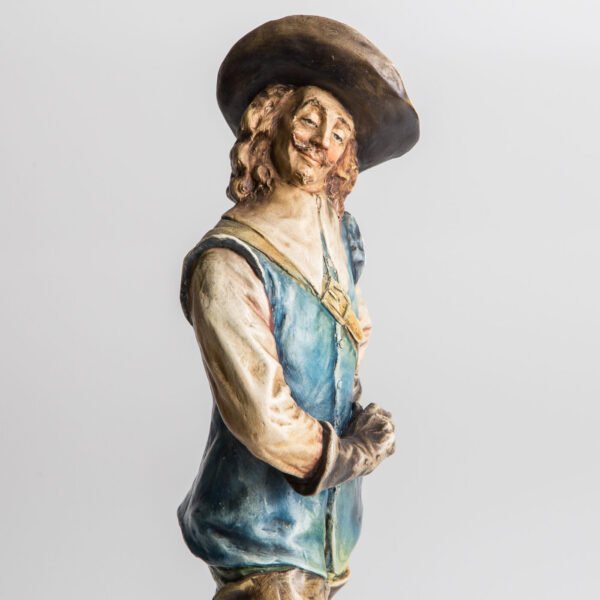 Escultura  Italiana - Mosqueteiro - Imagem 6