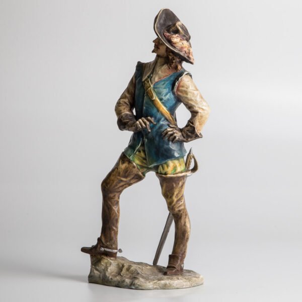Escultura  Italiana - Mosqueteiro - Imagem 2