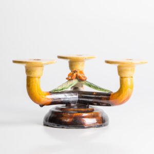Candelabro Em Cerâmica