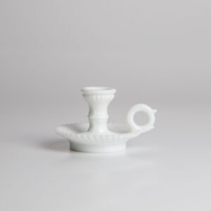 Palmatória Em Milk Glass