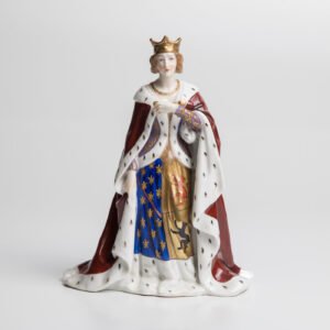 Escultura Em Porcelana Passau Bavária - Rainha