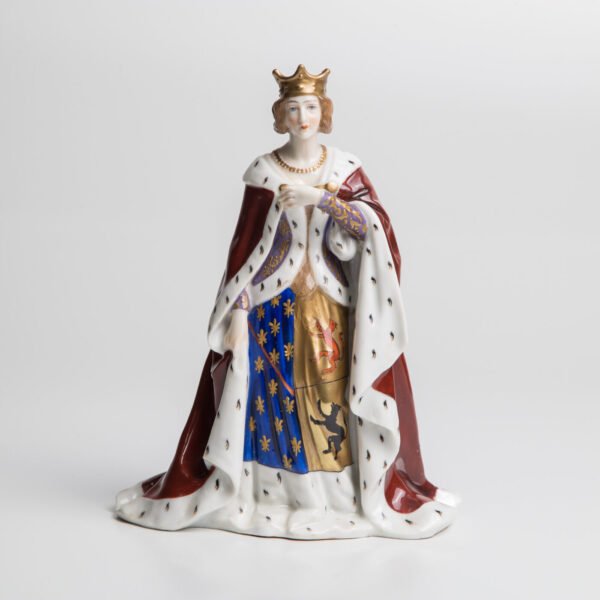 Escultura Em Porcelana Passau Bavária - Rainha