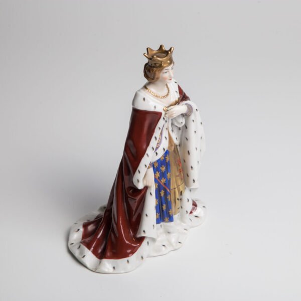 Escultura Em Porcelana Passau Bavária - Rainha - Imagem 8