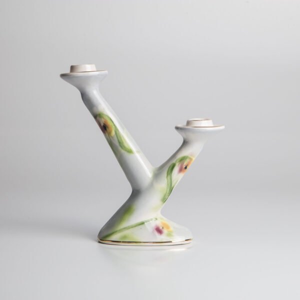 Candelabro Em Cerâmica