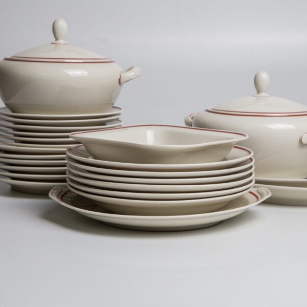 Conjunto Para Jantar Em Porcelana Kpm - Imagem 2