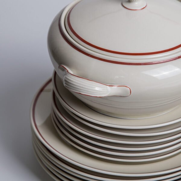 Conjunto Para Jantar Em Porcelana Kpm - Imagem 9