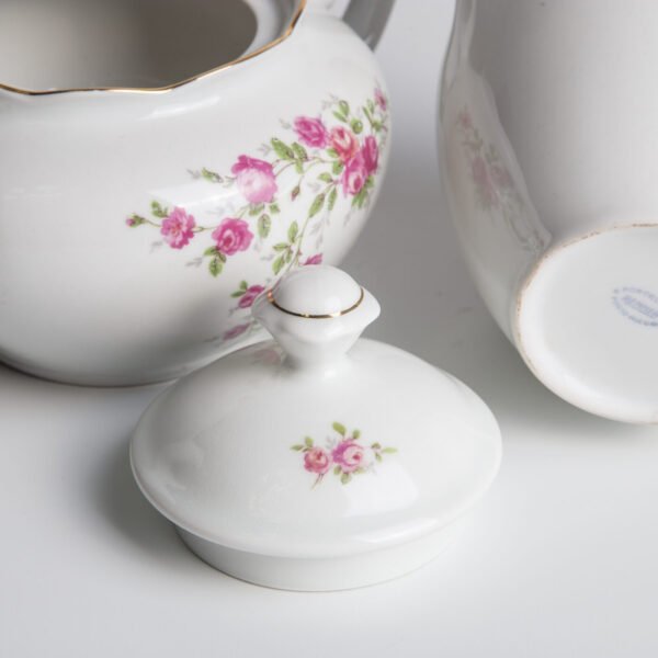 Conjunto De Bule E Leiteira Em Porcelana Renner - Imagem 7