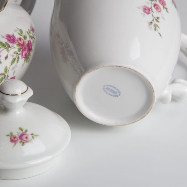Conjunto De Bule E Leiteira Em Porcelana Renner - Imagem 8