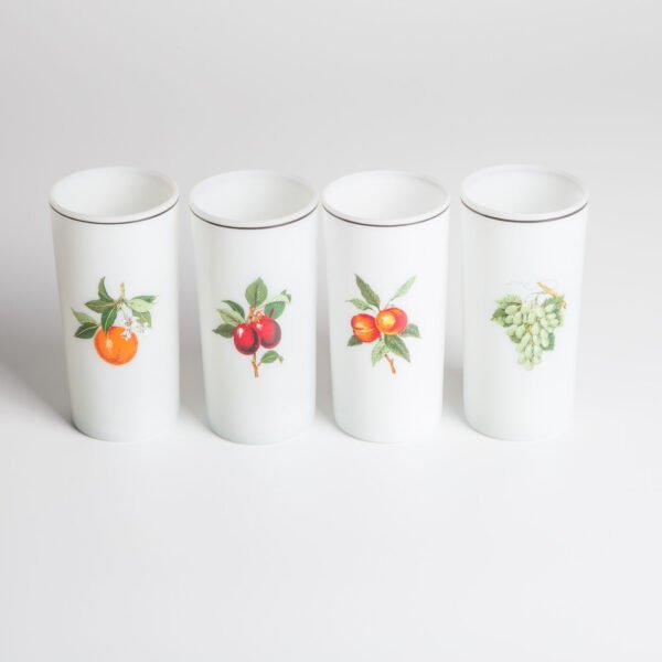 Conjunto De Copos Em Opalina - Imagem 2