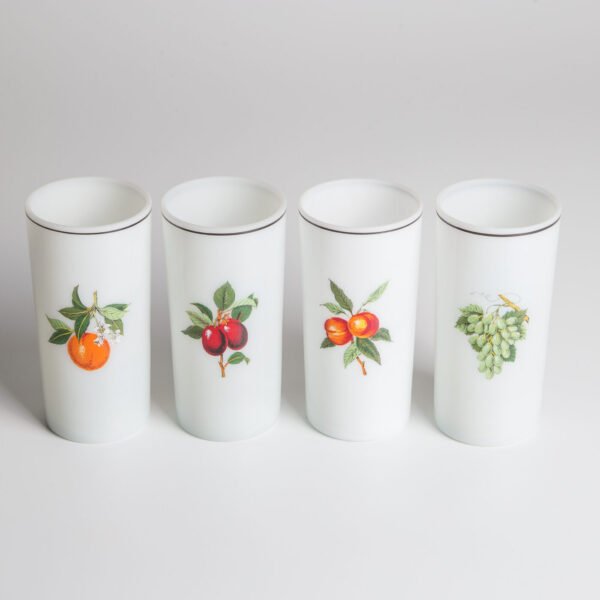 Conjunto De Copos Em Opalina - Imagem 3