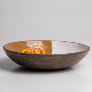 Saladeira/centro De Mesa Em Cerâmica
