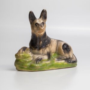 Bibelô Em Cerâmica  - Cachorro