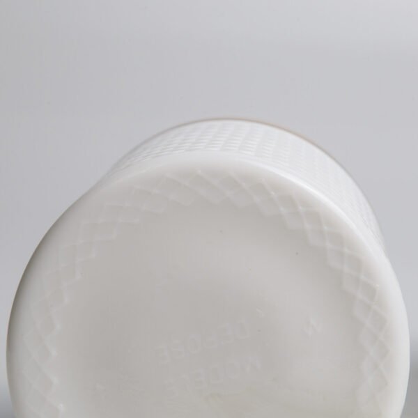 Par De Potiches Em Milk Glass - Imagem 6