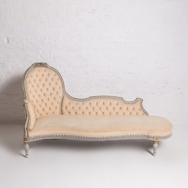 Chaise Longue Ao Estilo Luis Xv - Imagem 2