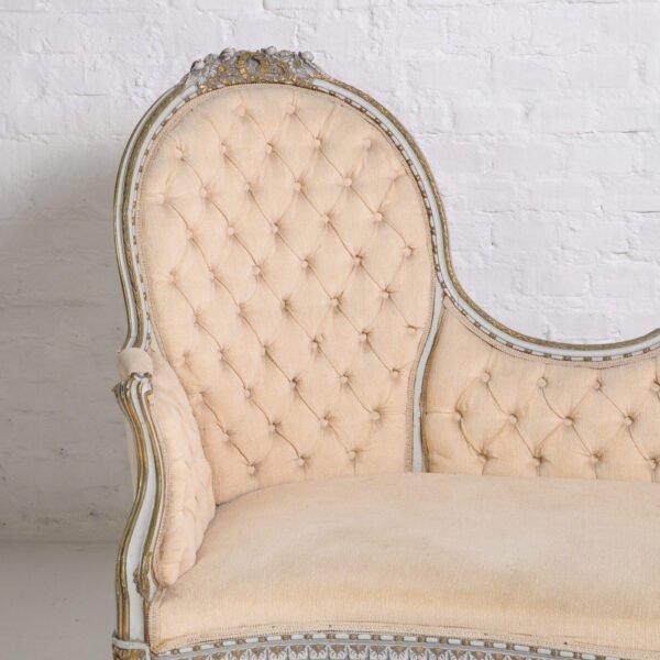Chaise Longue Ao Estilo Luis Xv - Imagem 4
