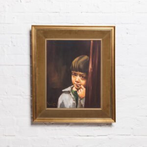 Quadro Em ÓLeo Sobre Tela - Assinatura Não Identificada