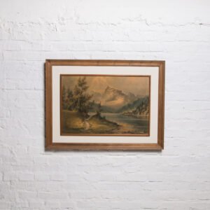 Quadro Com Reprodução Impressa - Paisagem