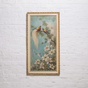 Quadro Em ÓLeo Sobre Madeira - Assinatura Não Identificada
