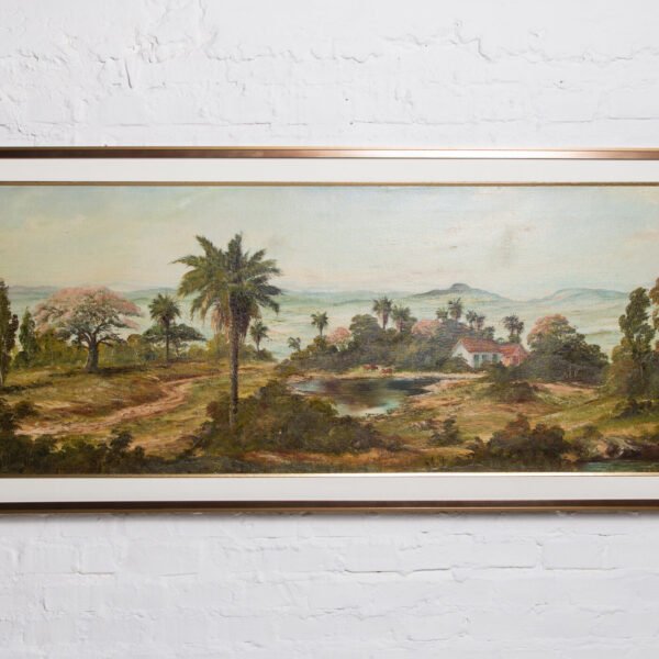 Quadro Em ÓLeo Sobre Tela De Nahlovsky - Cena Rural - Imagem 6