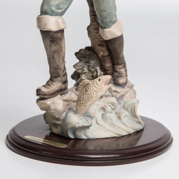 Escultura Em Resina Capodimonte - Pescador - Imagem 6