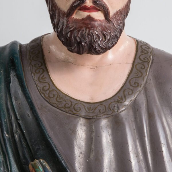 Busto Em Gesso - São Lucas - Imagem 7
