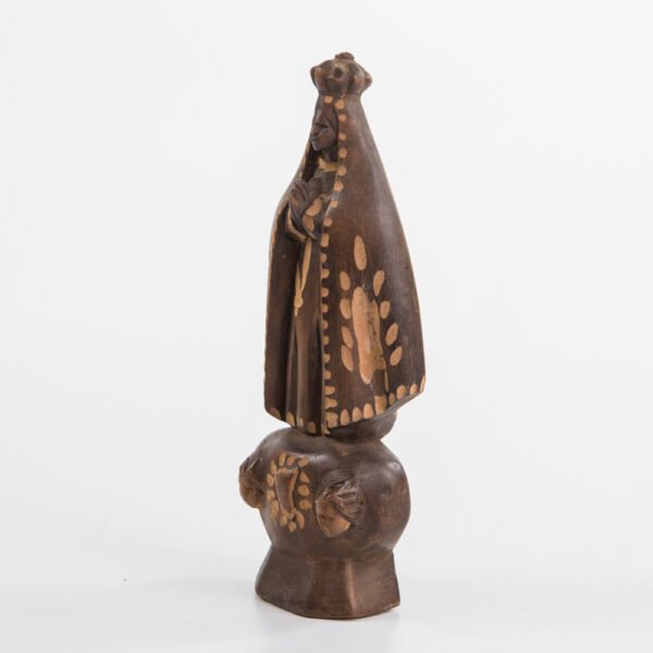 Escultura Em Madeira - Nossa Senhora Aparecida - Imagem 2