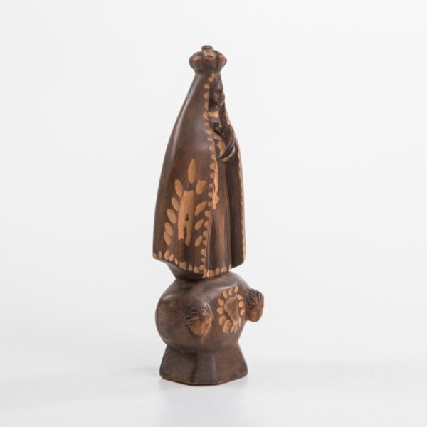 Escultura Em Madeira - Nossa Senhora Aparecida - Imagem 3