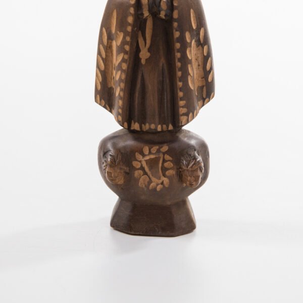 Escultura Em Madeira - Nossa Senhora Aparecida - Imagem 6