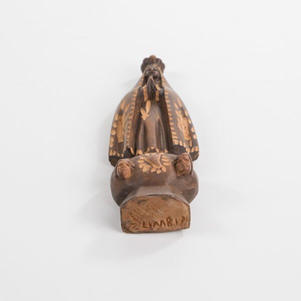 Escultura Em Madeira - Nossa Senhora Aparecida - Imagem 7