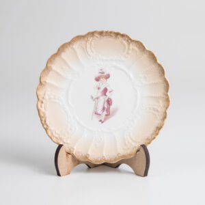 Prato Decorativo Em Porcelana