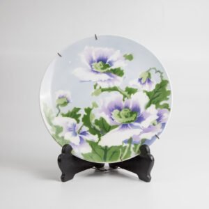 Prato Decorativo Em Porcelana Boch Frères