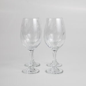 Conjunto De Taças Em Cristal Para Vinho