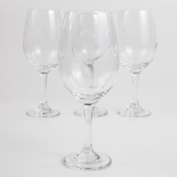 Conjunto De Taças Em Cristal Para Vinho - Imagem 3