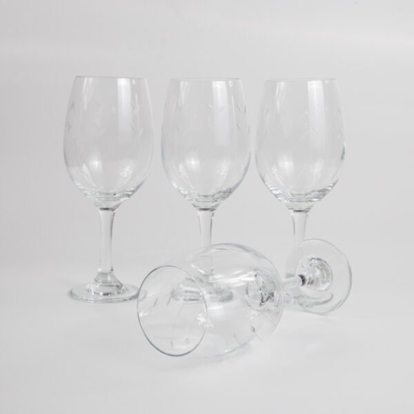 Conjunto De Taças Em Cristal Para Vinho - Imagem 4