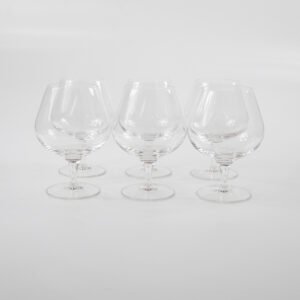 Conjunto De Taças Em Cristal - Conhaque