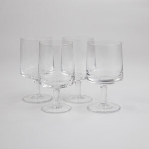 Conjunto De Taças Em Cristal Para Vinho