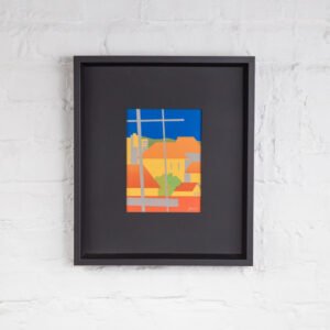 Quadro Com Pintura Sobre Eucatex - Paulo Porcella