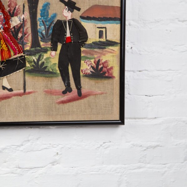 Quadro Com Pintura Em Tecido - Minho, Portugal - Imagem 6