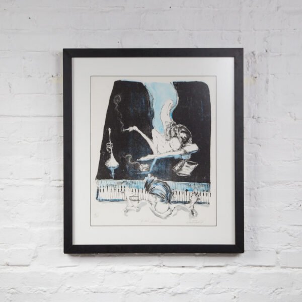 Quadro Com Gravura - My Lady Valentine
