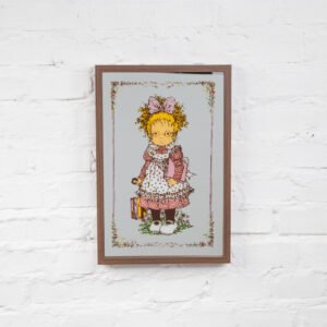 Quadro Com Pintura Em Espelho