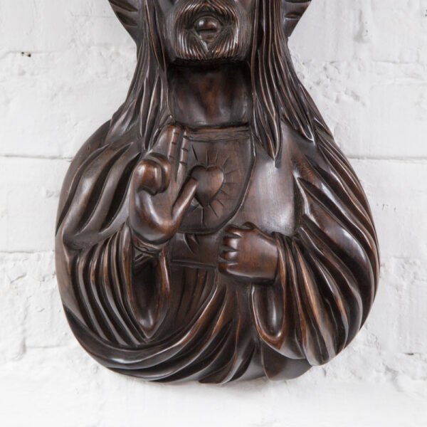 Escultura Em Madeira - Jesus - Imagem 4