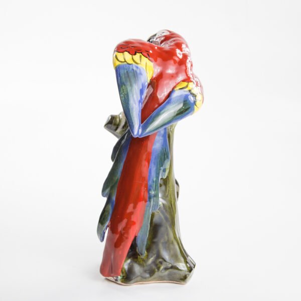 Escultura Em Faiança - Arara - Imagem 4