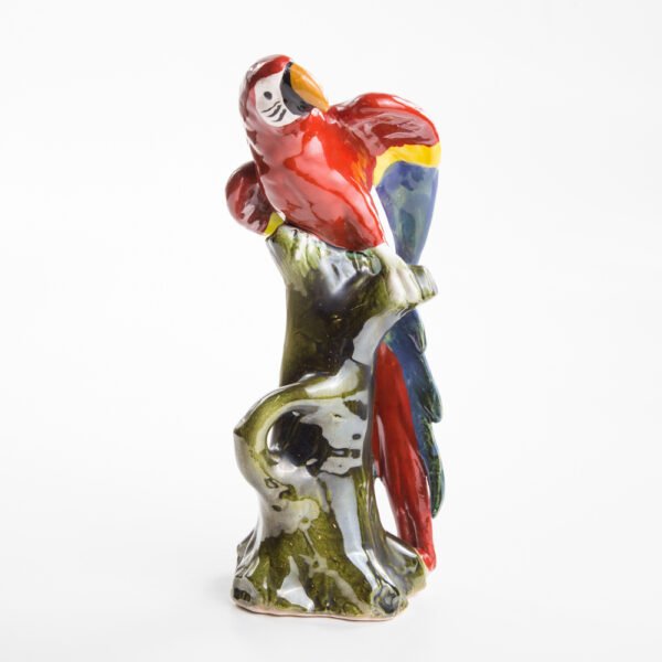 Escultura Em Faiança - Arara - Imagem 7