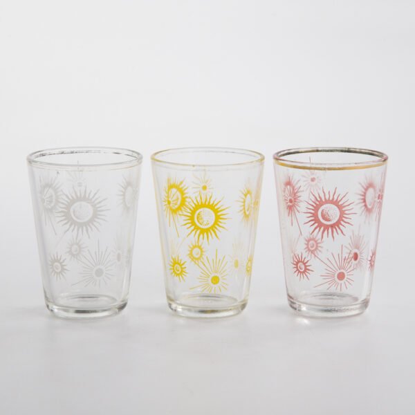 Trio De Copos Em Vidro - Imagem 4