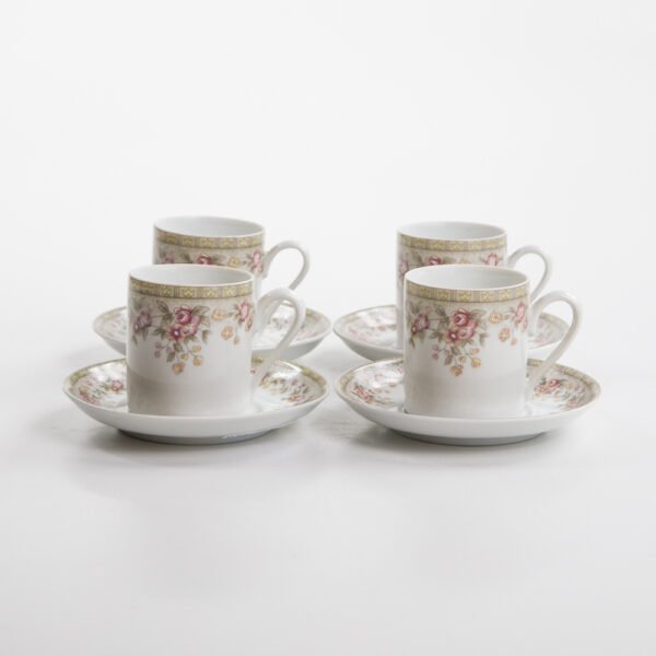 Conjunto De Xícaras Para Cafezinho Em Porcelana Real